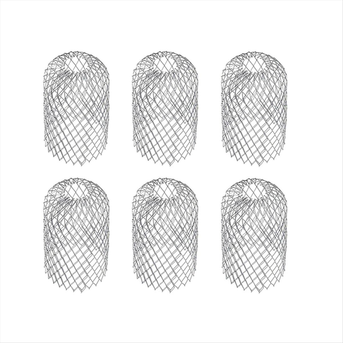 BPQiang 6PCS Gutter Filters, Eaves and Roof Drain Pipe Anti-Leaf Anti-Blocking Net to Prevent Clogging