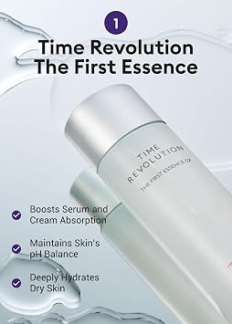 MISSHA Time Revolution Gift Set The First Essence & Night Repair Ampoule 5X