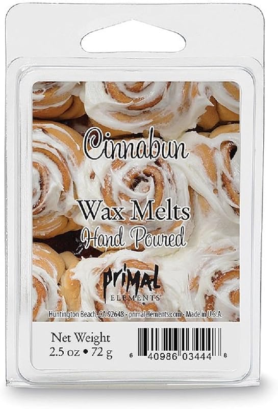 Primal Elements Cera Aromática Cinnabun, 71 g