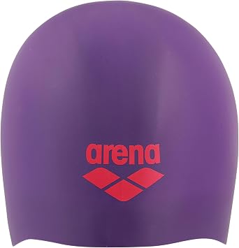 Arena Arena Unisex Long Hair Silicone Swim Cap Comfortable Soft High Elasticity Bathing Cap Womens Mens Everyday Use and Training