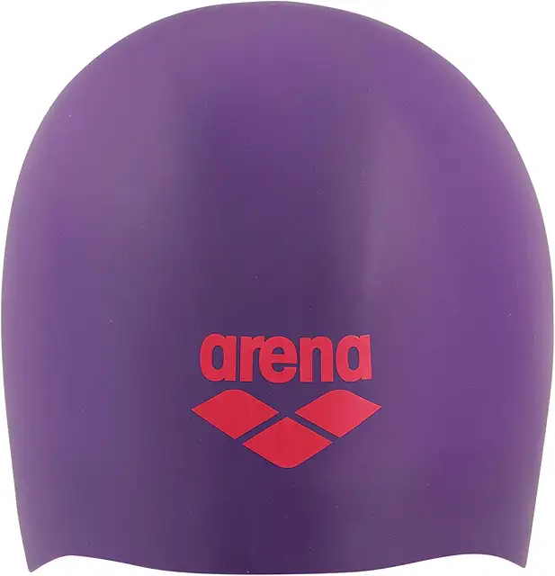 ARENA Unisex Badekappe für langes Haar - Weiche Silikon-Schwimmkappe