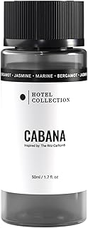 Hotel Collection Diffuser Oil - Cabana - Aromatherapy Essential Fragrance Oil - Botanical Jasmine, Bergamot & Fresh Marine - 50ML 1.7 Fl oz