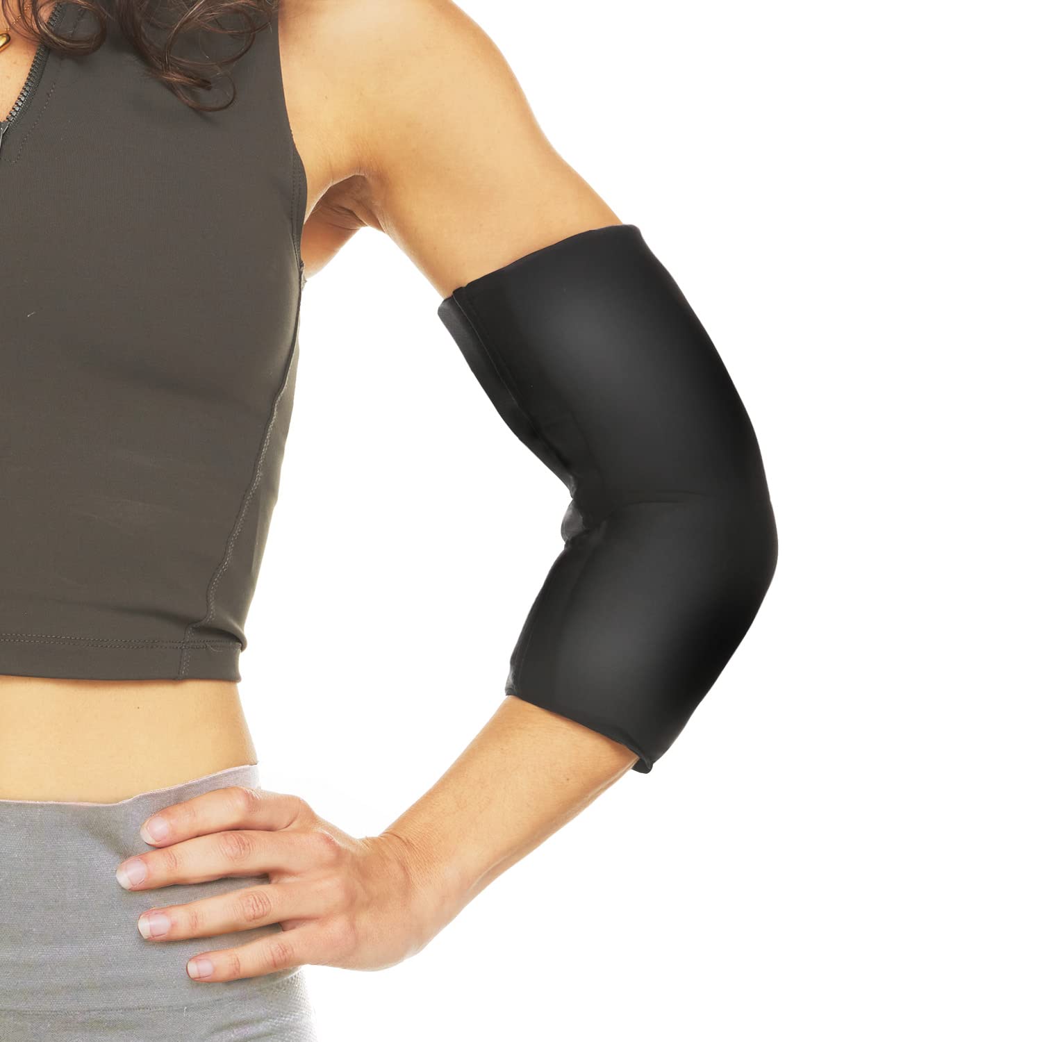 AllSett Health 2 Pack Compression Ice Pack Sleeve (360° Coverage)- Hot and Cold Pain Relief Support for Joints and Muscles, Freeze Sleeve for Knee, Elbow, Legs, Arm, Shin Splint Compression Sleeve