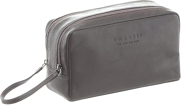 herren kulturtasche leder schwarz