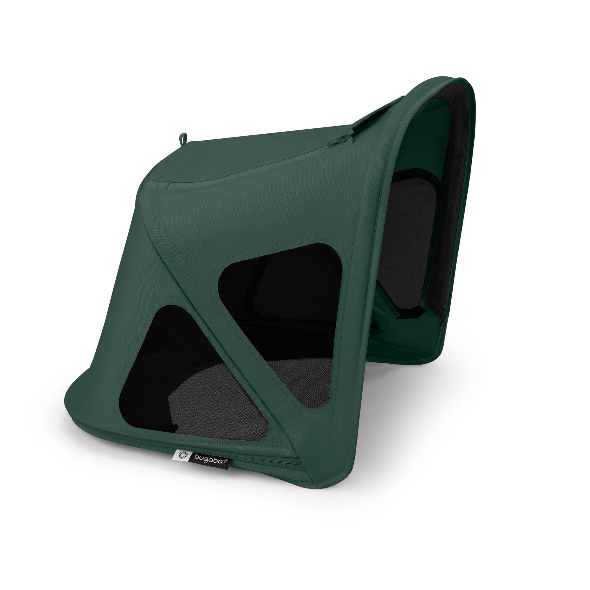Bugaboo Capota ventilada Fox y Cameleon, extensible para una protección adicional y una protección solar óptima, repelente al agua, Misty Grey — view 18