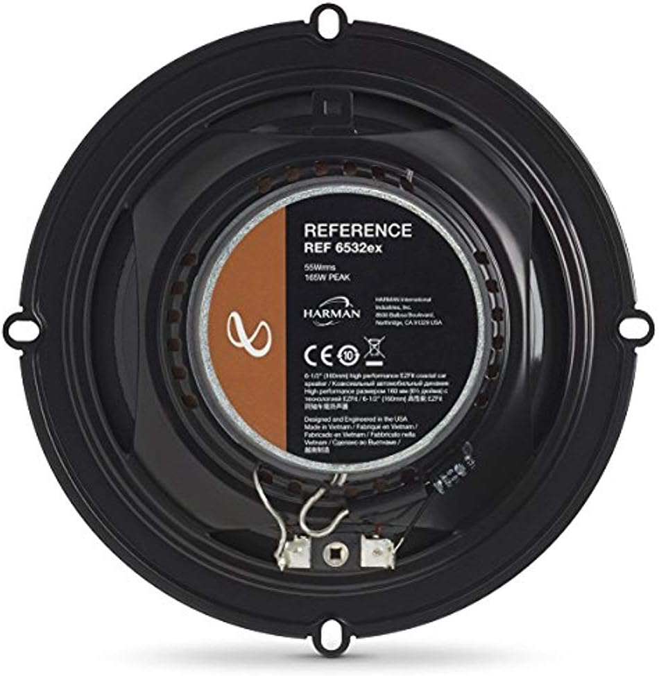 Infinity Reference 6532EX - EZFit 6-1/2” Shallow Mount Coaxial car audio speaker : Electronics