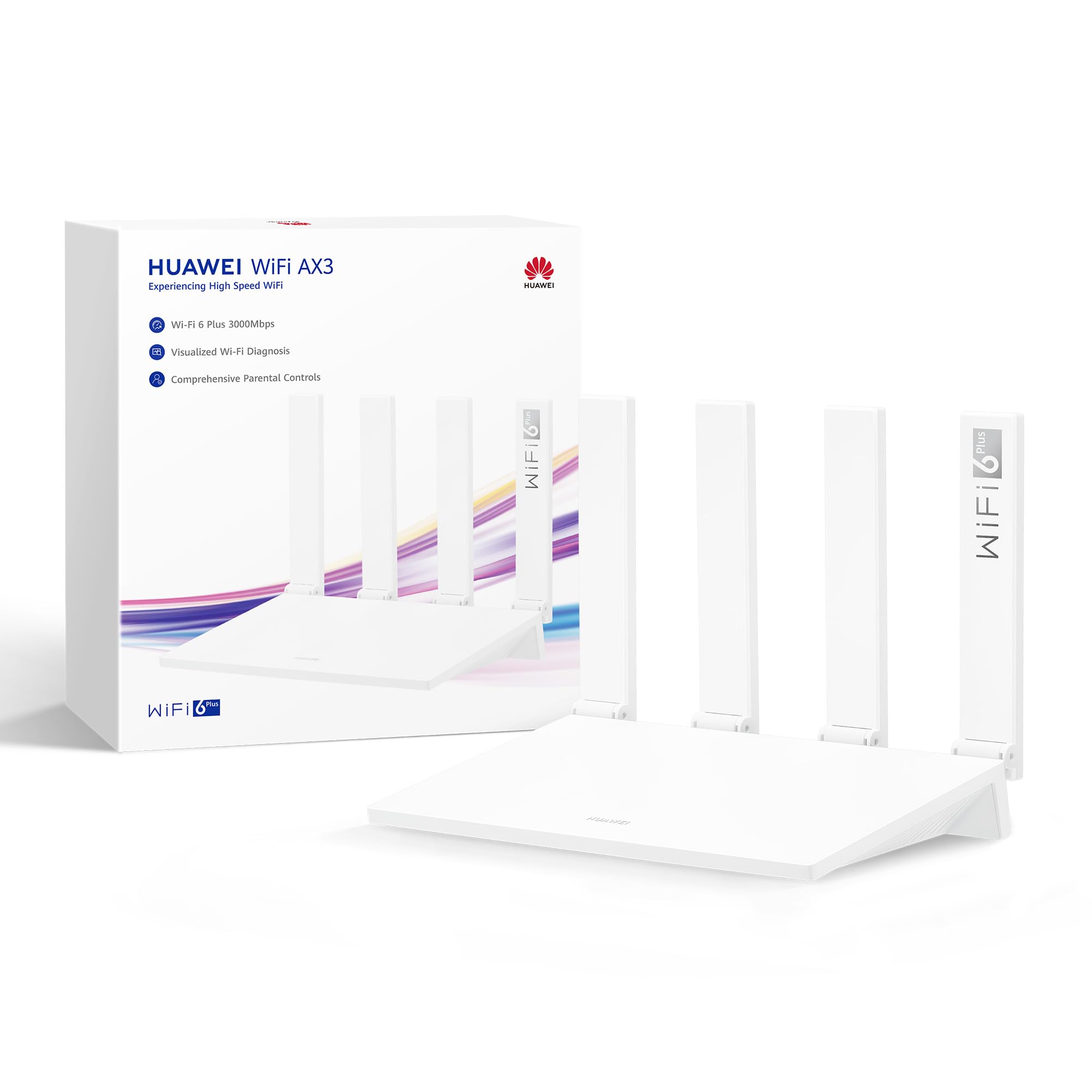 Routeur HUAWEI WiFi AX3 Dual-Band Gigabit avec Amplificateur