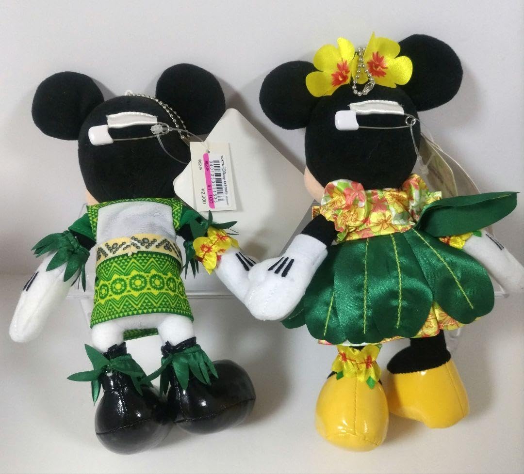 Amazon.co.jp: ランド ミッキー ミニー ぬいぐるみ バッジ