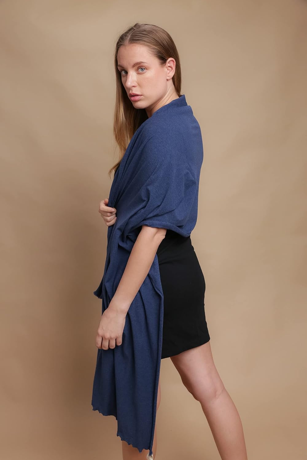 Cottonique Women's Hypoallergenic Shawl made from 100% Organic Cotton