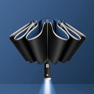 Guarda-chuva automático à prova de vento guarda-chuva reverso dobrável proteção UV viagem leve guarda-chuva de sol e chuva guarda-sol portátil para mochila mulheres homens