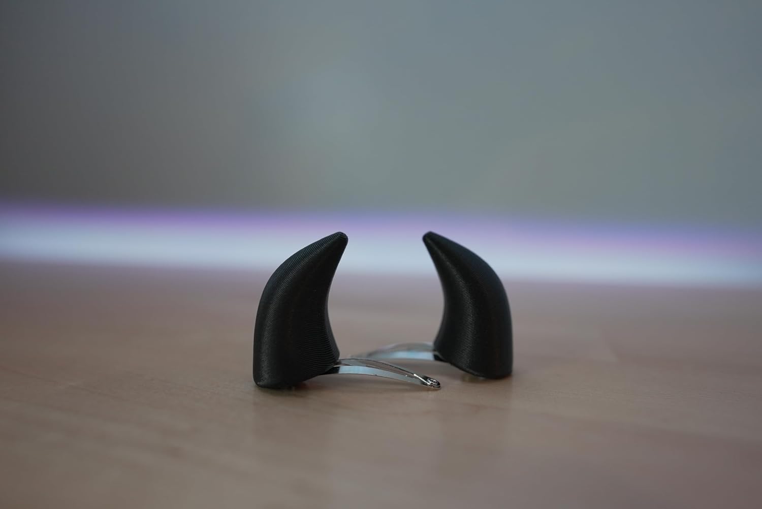 Lil Devil Clip-on Horns (Black) - Image 3