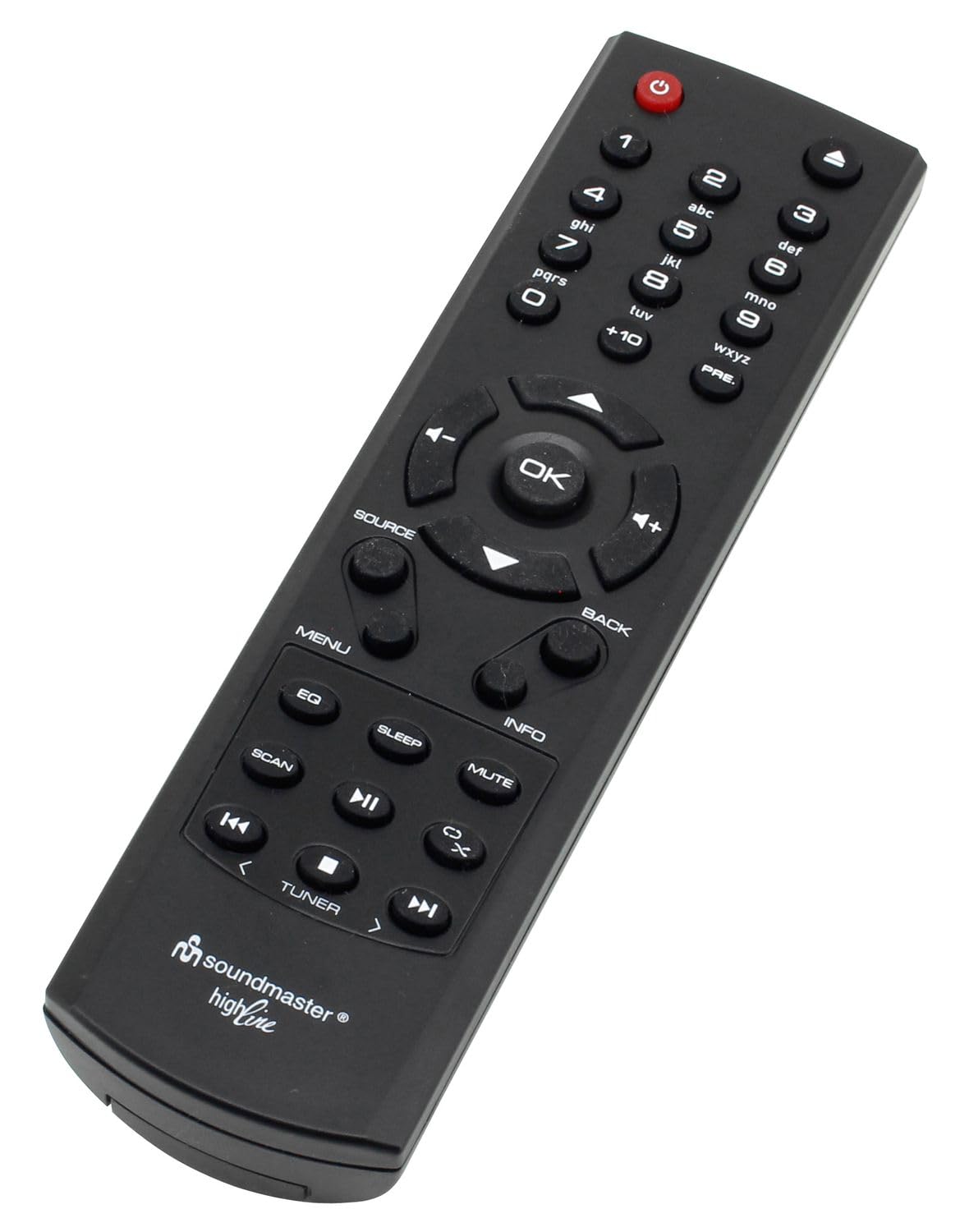 Soundmaster Highline ICD1010AN Stereoanlage mit CD-Player Internetradio WLAN DAB+ Bluetooth UNDOK Appsteuerung Wandhalterung