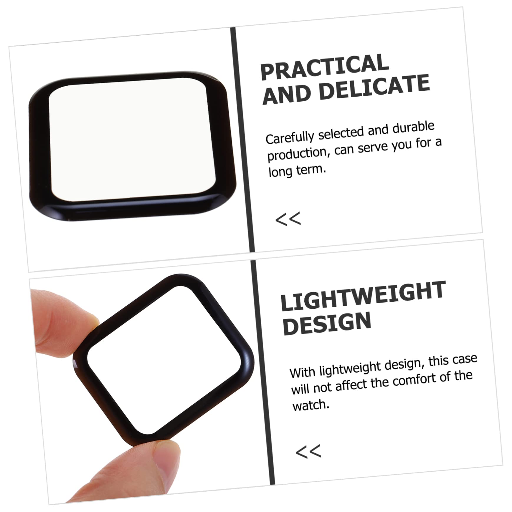 Hemobllo 10stücke Curved Tempered Glass Screen Protector Für Kratzfester Wasserfester Displayschutz Einfache Installation Präzise Aussparungen Vollständiger Schutz Für Smartwatch