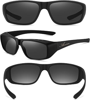 AoHeng Nylon Polarized Sunglasses Fit Over Glasses,Clearer  display picture 1
