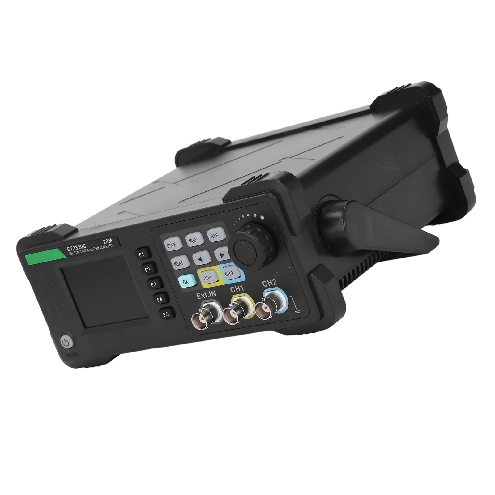 Generador de funciones de 2 canales Generador de forma de onda arbitraria Pantalla LCD de alta precisión de 3,5 pulgadas Frecuencia de muestreo de 200 Msa/S para ingenieros