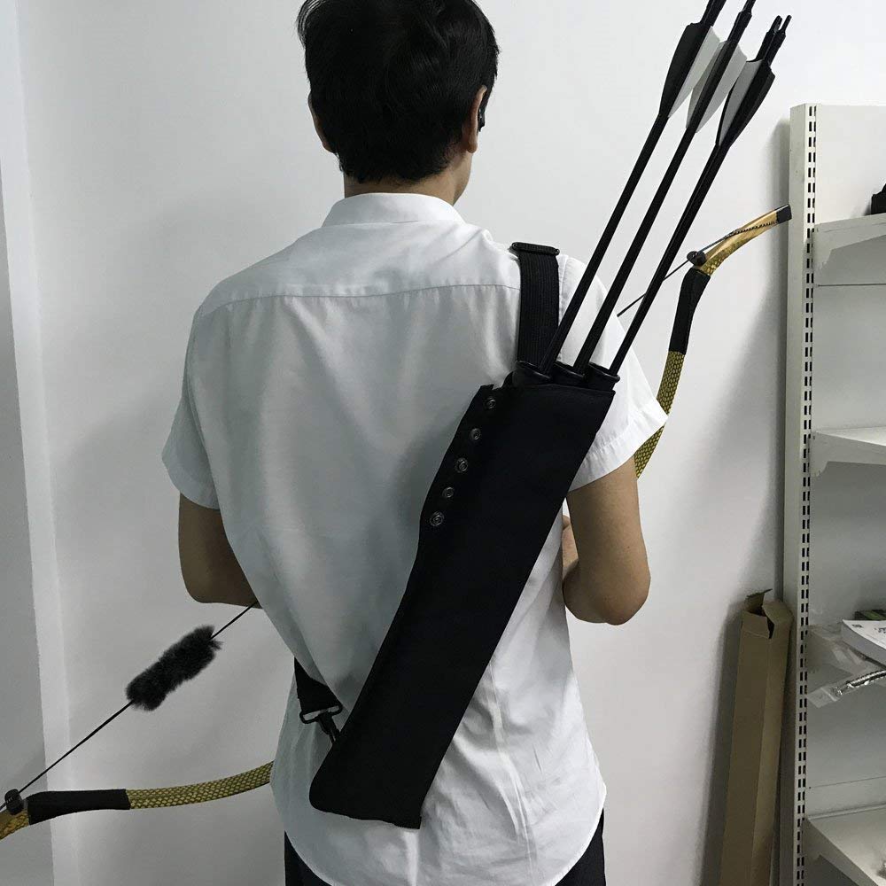 Carquois Tactique Multifonction Pour Tir à L'arc - Ceinture Réglable, Côté Ou Dos