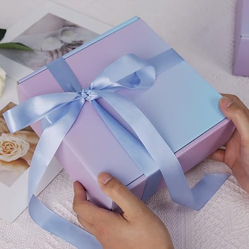 Miniatura 181 de Cajas de envío pequeñas de 6 x 4 x 2 pulgadas para pequeñas empresas, paquete de 30 cajas de correo moradas, caja de embalaje de cartón corrugado