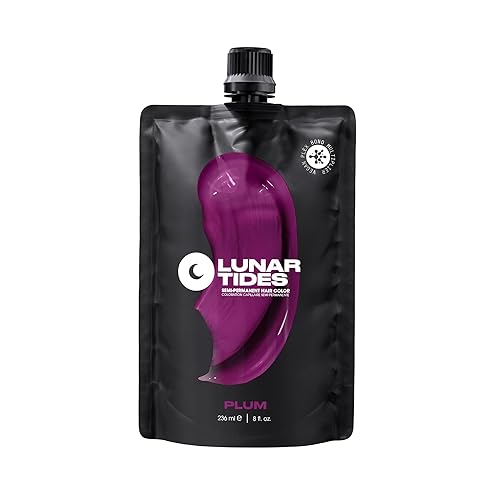 Vista 9 de Lunar Tides - Color de cabello semipermanente (43 colores) (guayaba neón, 8 onzas líquidas)