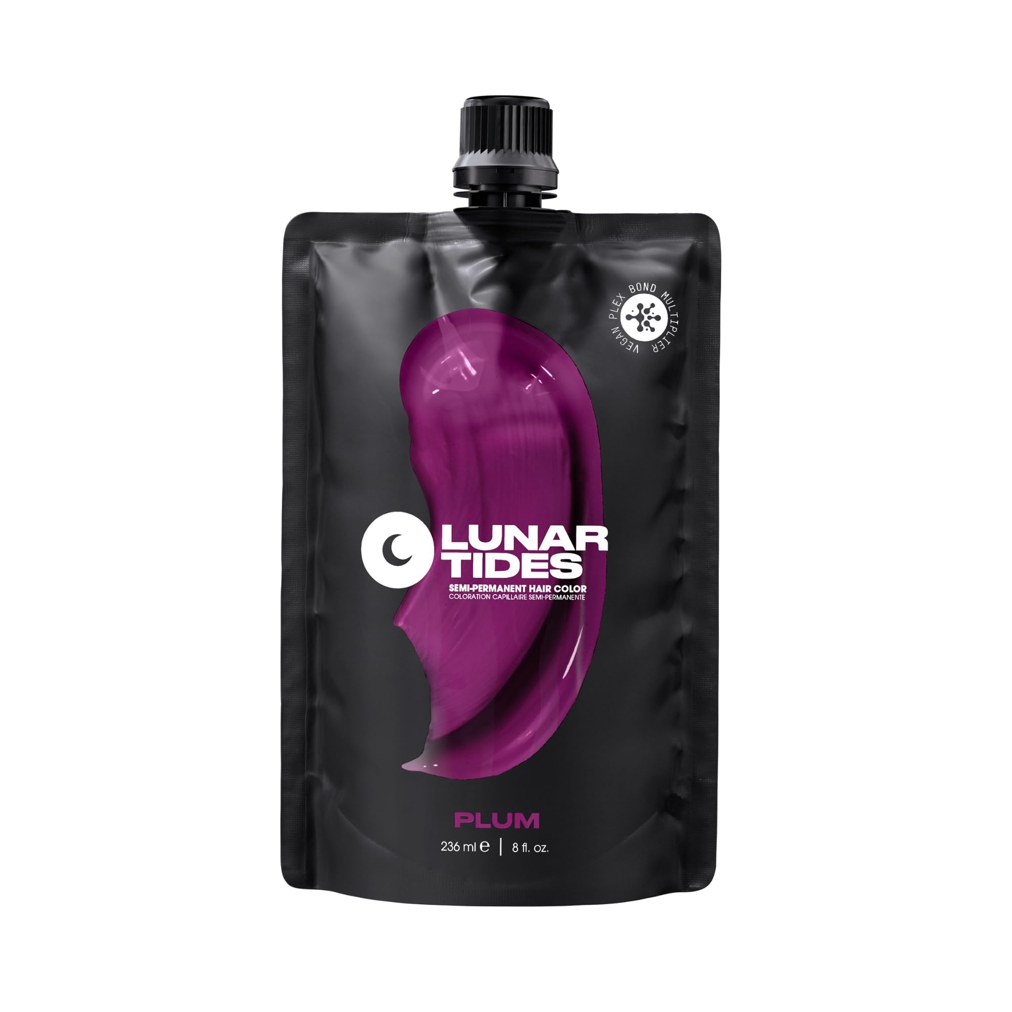 Semi-Permanent Hair Color (43 colors) (Plum, 4 fl. oz.)