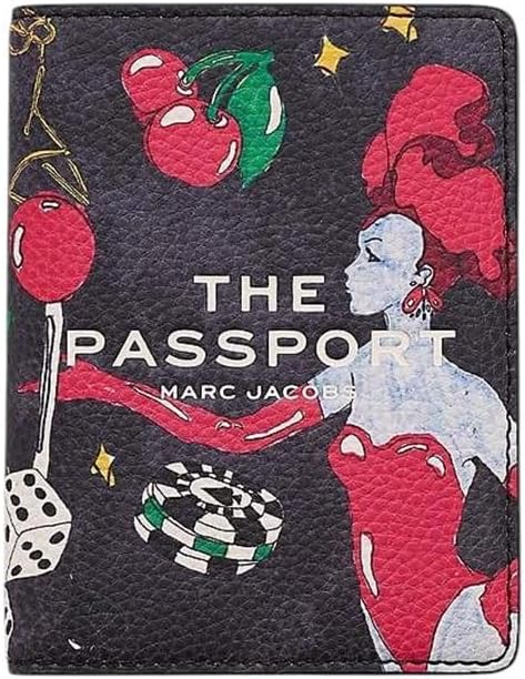 Marc Jacobs Passport Case Bifold Holder Wallet (Paris)
