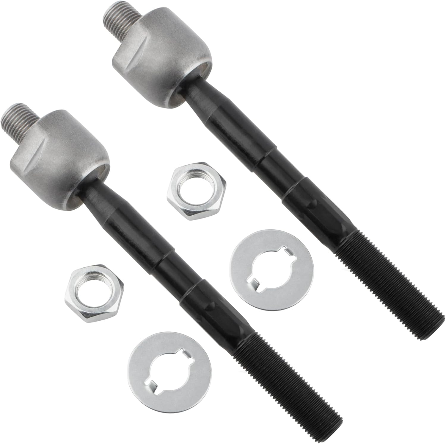 ES800334 ES800335 EV800345 Front Inner & Outer Tie Rod Ends for Hyundai Azera 2006-2011 Sonata 2006-2010, Pack of 4