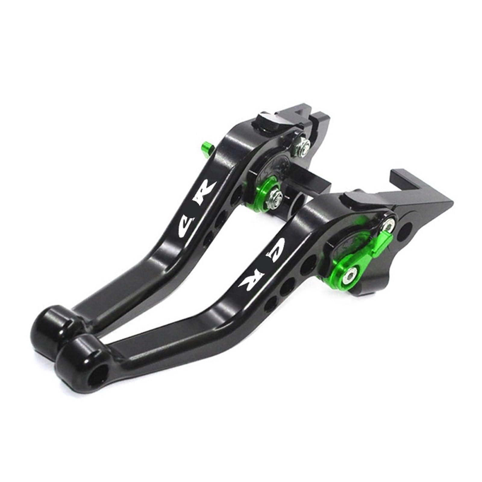 Wkdyriwo Black1 For Hon&Da Cbr Cbr250r Cbr300r Cbr500r Motorcycle Short Brake Clutch Lever Aluminum Cnc Adjustable Motorbike Motorcycle Brake Clutch Levers