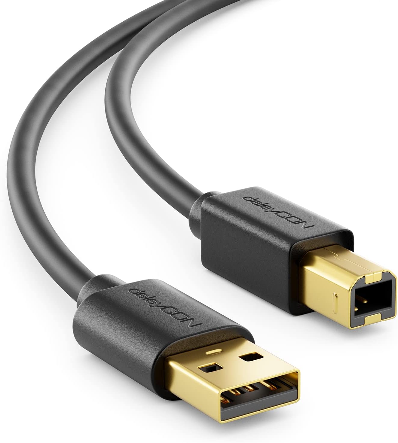 Câble USB 3.0 A Vers B - Longueur 0,5m à 3m Pour Imprimante, Scanner, Connexion Rapide, Neuf