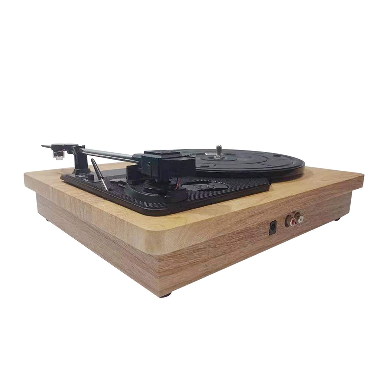 Amazon | レコードプレーヤーレトロ、am fm ラジオ 33/45/78 RPM