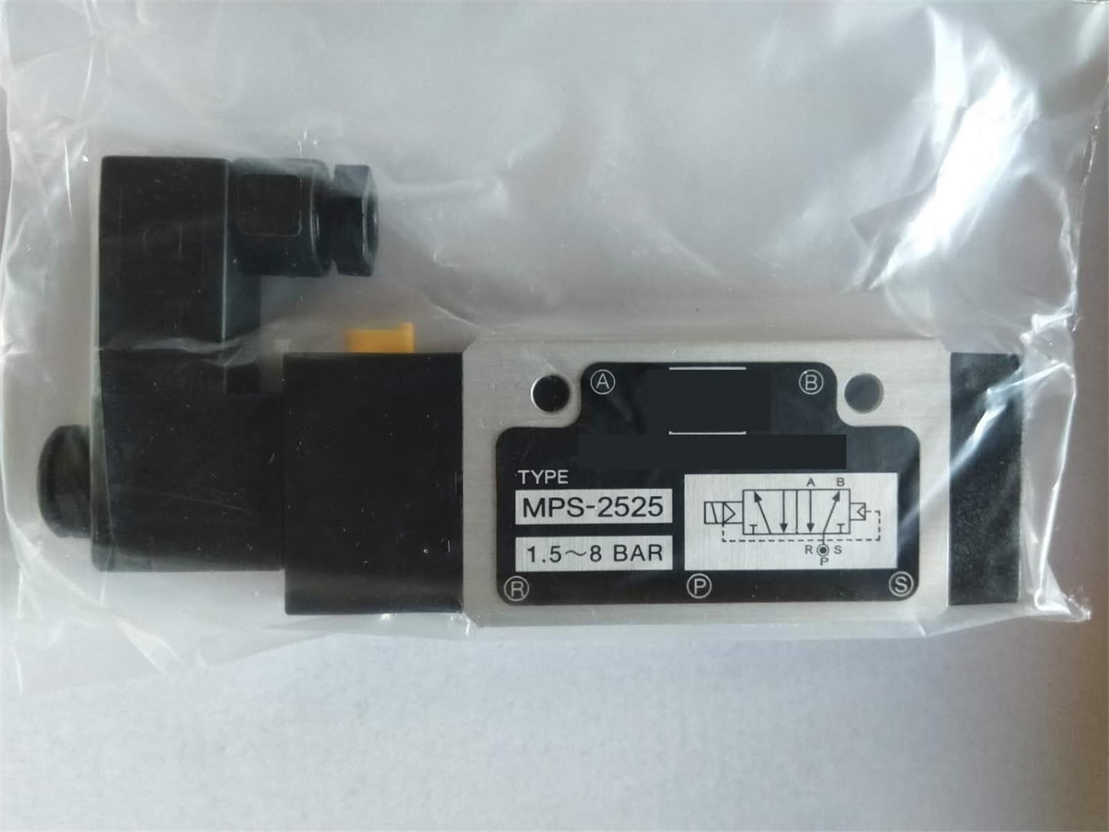 1 szt. zawór magnetyczny TYP MPS-3525 1,5-8BAR AC220V DC24V MPS-1525 MPS-3525N-2 MPS-1526 MPS-1530 MPS-2525 zawory pneumatyczne (MPS-3525N-2,220V)
