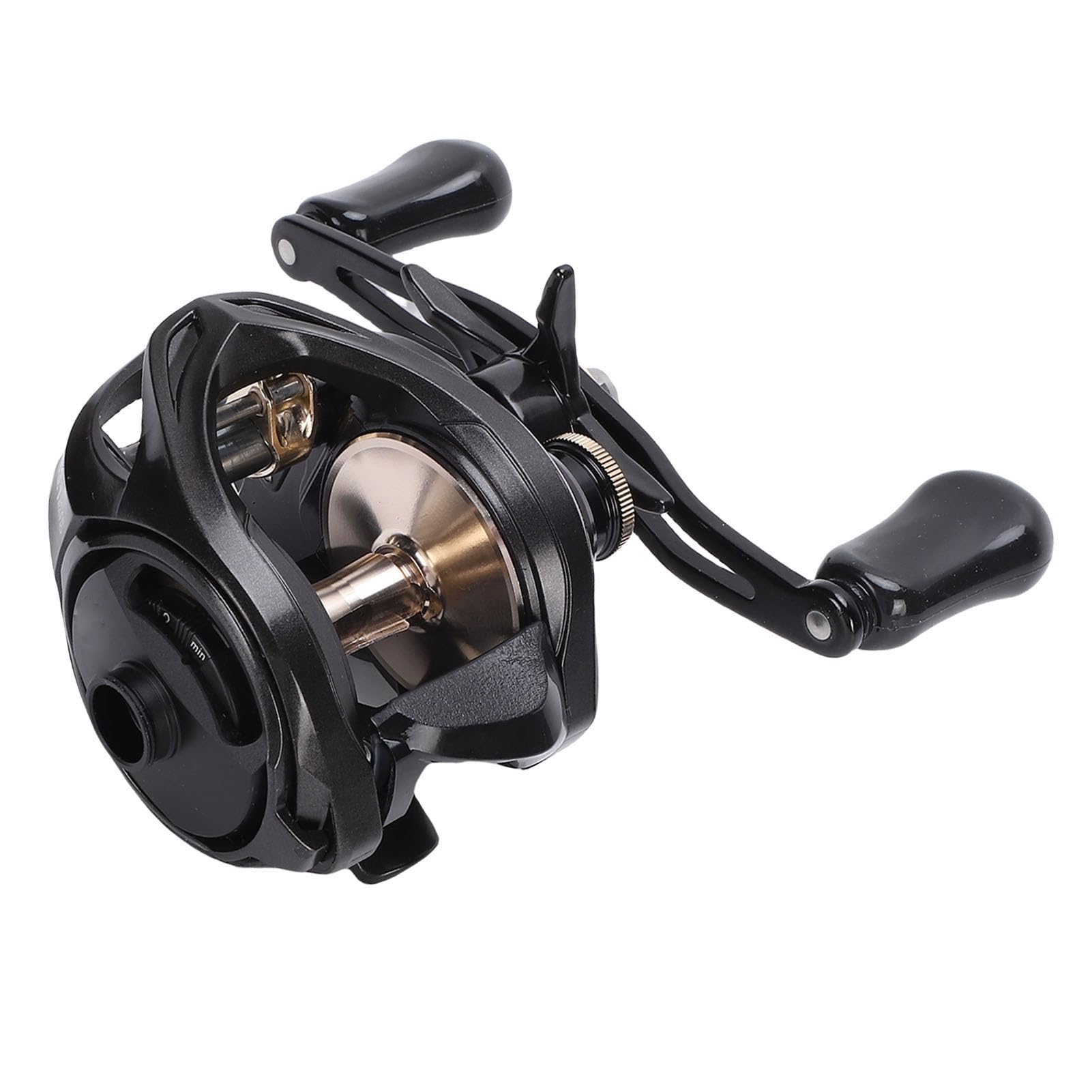 Prawy Uchwyt Baitcaster 16KG Hamulec |Lekki Kompozytowy Kołowrotek na Przynęty do Połowów Słodkowodnych w Słonej wodzie. Gotowy do Dalekich Rzutów