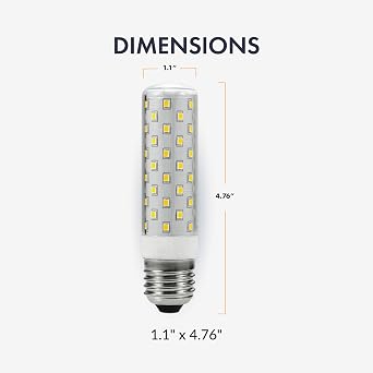 Newhouse Lighting 10w LED T10 Bulb Medium Base 3000k (4-Pack)