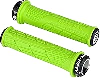 Vista 14 de FIFTY-FIFTY Empuñaduras de manillar de bicicleta de montaña, empuñaduras MTB de bloqueo único, cómodas y de bloqueo, mango de bicicleta