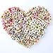 Produktbild NWSX Künstliche Blumen Daisy Flower Head Mini Blumen künstliche für Dekoration Seidenblumen für Crown Scrap Gefälschte Blumen Hochzeit Wohnkultur DIY Girlande Kopfschmuck 100 stücke 2 cm (Multicolor)