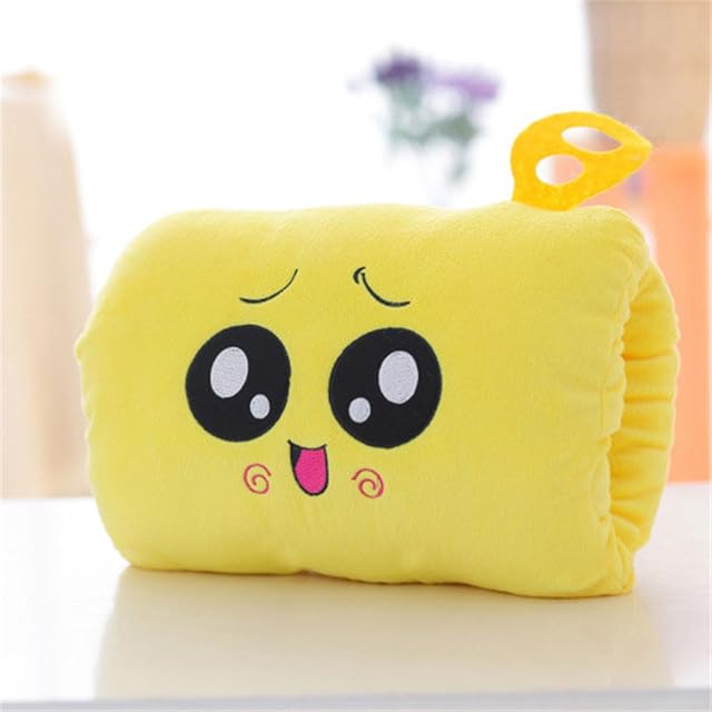 Foto 4 de 7 de Elnwnnkc Uso De Viaje Almohada para Abrazar Calentador Manos Compañero Brazo Dormir En La Oficina Invierno…
