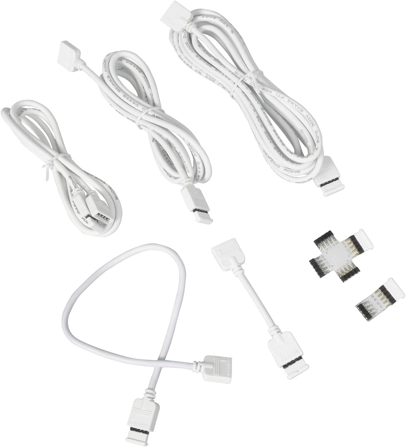 SYLVANIA Smart ZigBee and Bluetooth RGBW Full Color Flexible Lightstrip Connector Kit, Indoor Use - 1 Pack (73826)