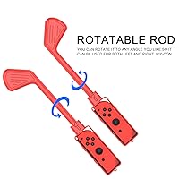 Vista 3 de Golf Clubs2 Pack SetCompatible with Mario Golf Super Rush , For Switch Game