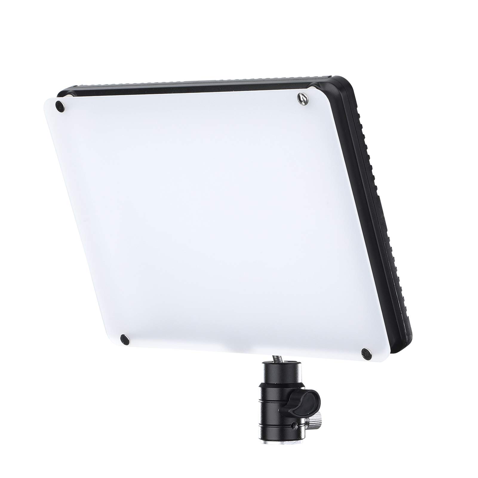 TC-368 Compact Sound Controlled RGB LED Video Light Panel Photography Fill Light 2800K-9900K Dimmable CRI95+ 18 Lighting Effect LCD Screen with Power Adapter for Live Interview-Layfoo