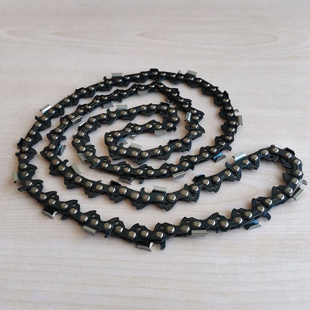 tree cutter machine chain | wood cutter | chainsaw machine 22 inch long saw chain for garden (length 22" | carbon steel |work : wood/tree cutting) (4 Pcs) CM342-image-13