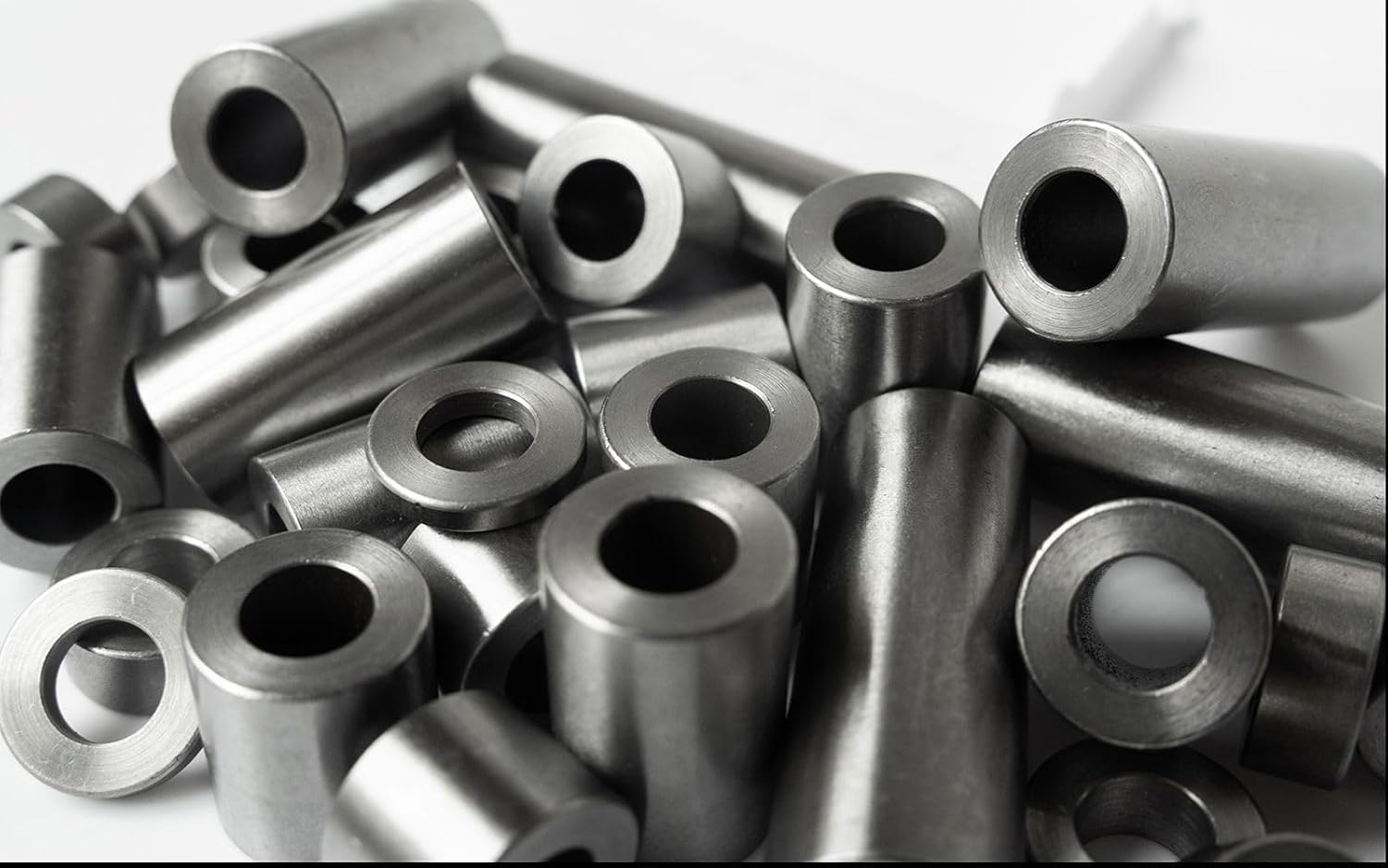 Mild Steel Spacer 3/4" OD x 3/8" ID x Choose Your Length, Round Spacer Unthreaded Standoff Bushing Plain Finish, Fits Screws Bolts 3/8" or M10 by Metal Spacers Online (1" Length, 25 Pack)