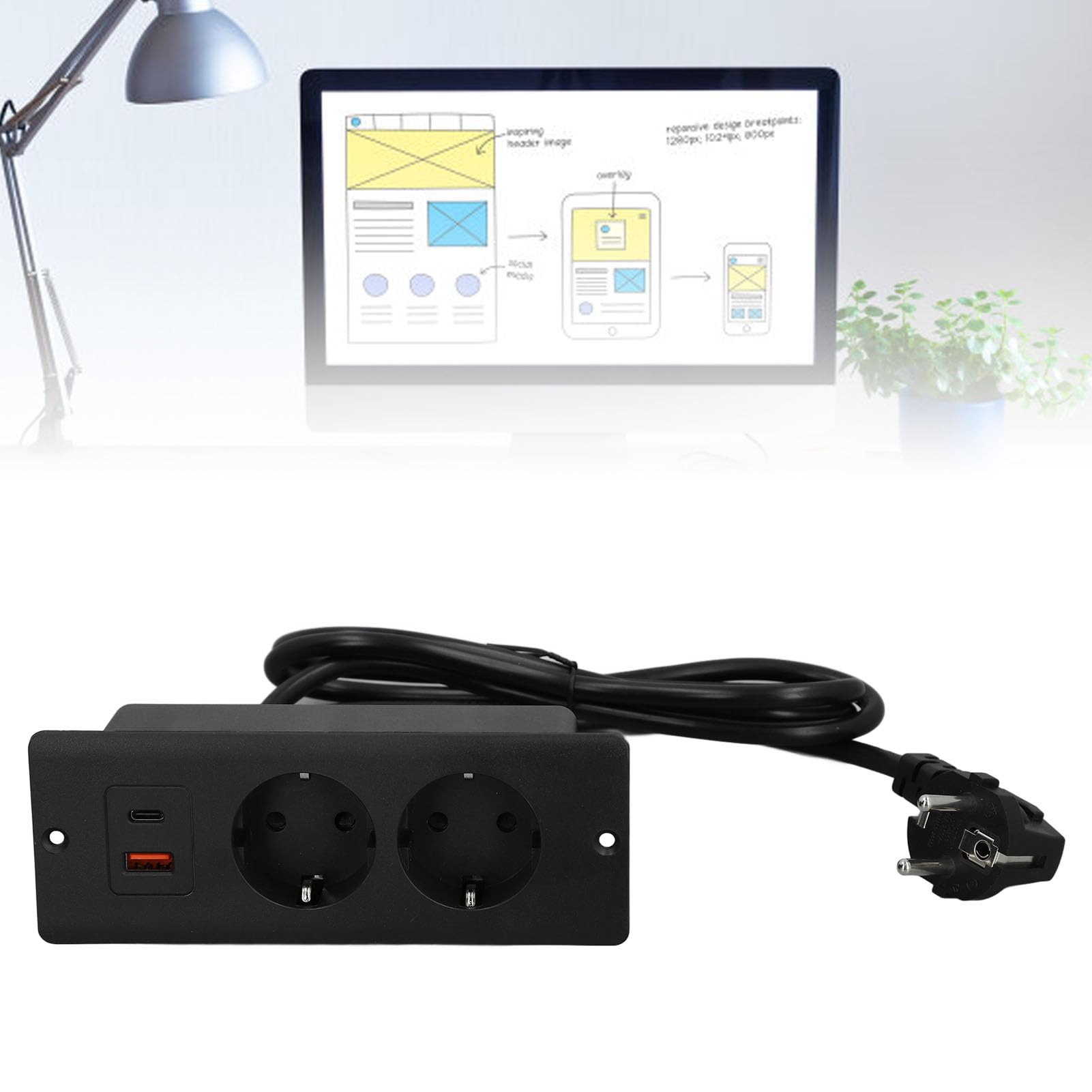 Inset Electrical Outlets