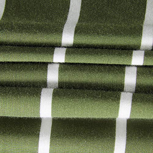 Image of Roselux Women Sleeveless Scoop Neck Striped Maxi Sundresses Loose Racerback Long Dress