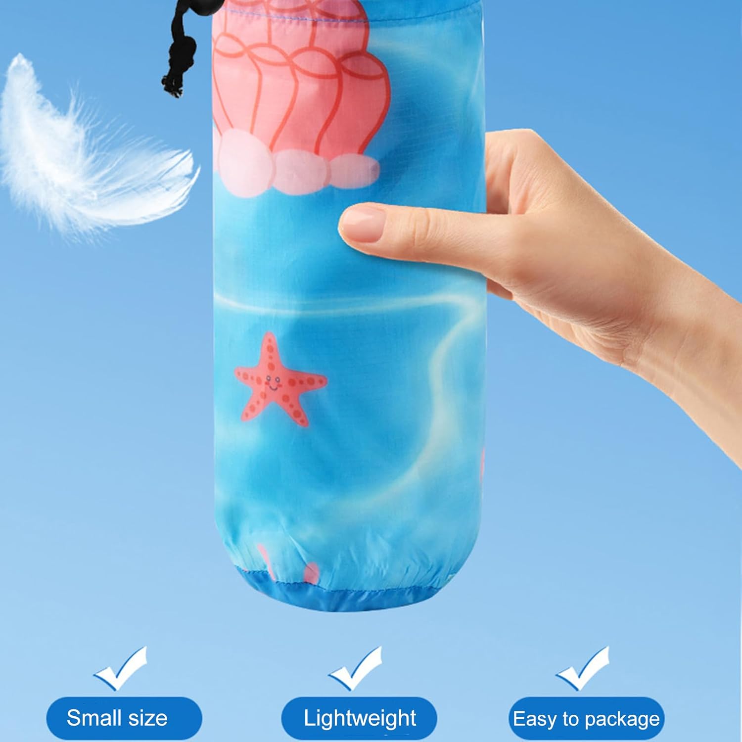 Beach Puddle Pool - Beach Paddling Pool for Baby,2-in-1 Sandproof Children Puddle Blanket for Camping, Swimming, Garden, Backyard, Outdoors, Picnic, Family, Vacation