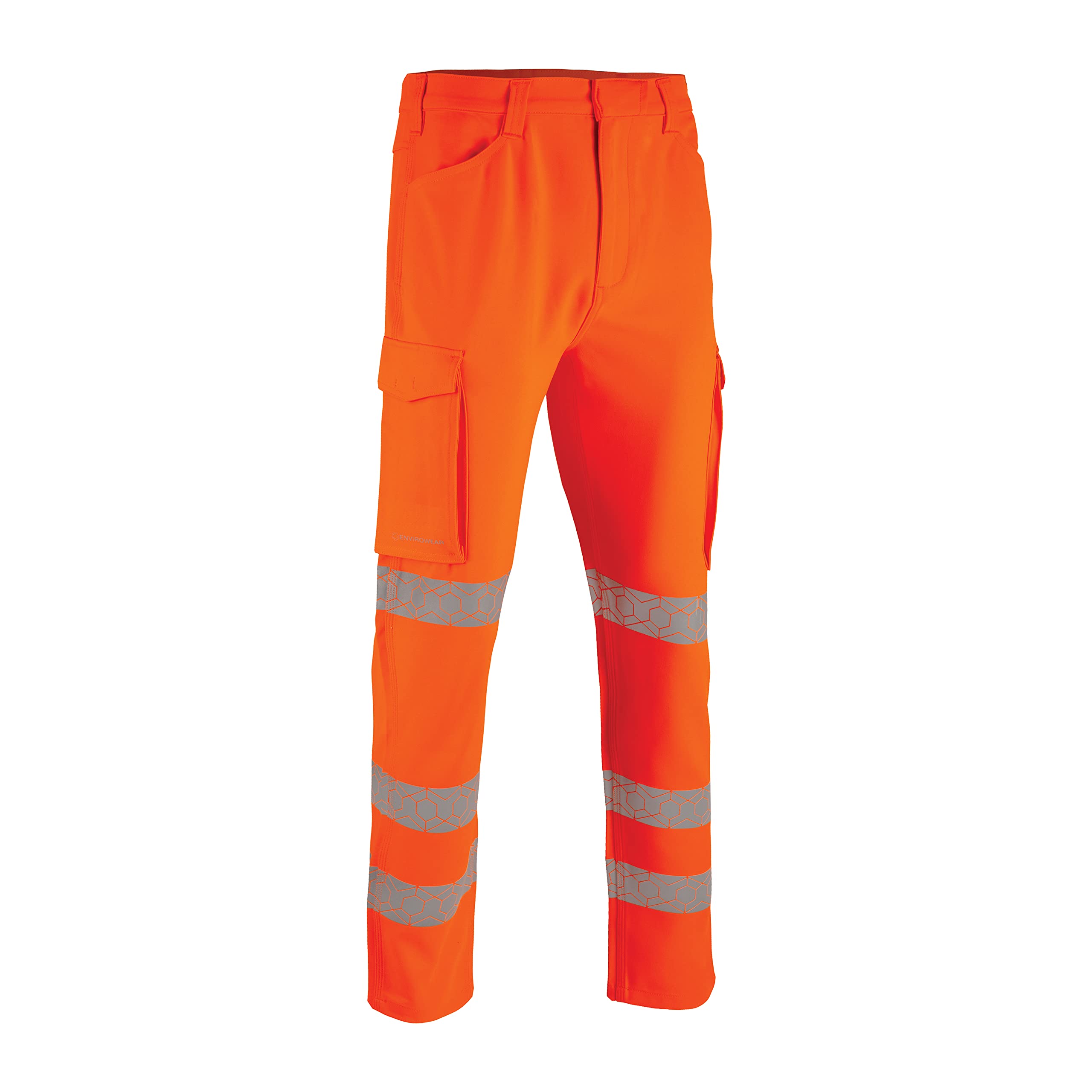 Beeswift Envirowear Hi-Vis Trouser Orange 30 EWCTROR30
