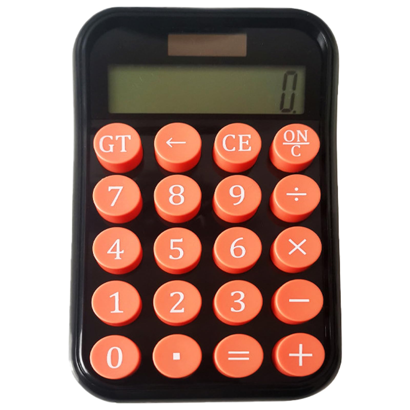 Stylish Simple Financial Calculator 12Digit Display Calculator with Solar Charging for Accountants and Students