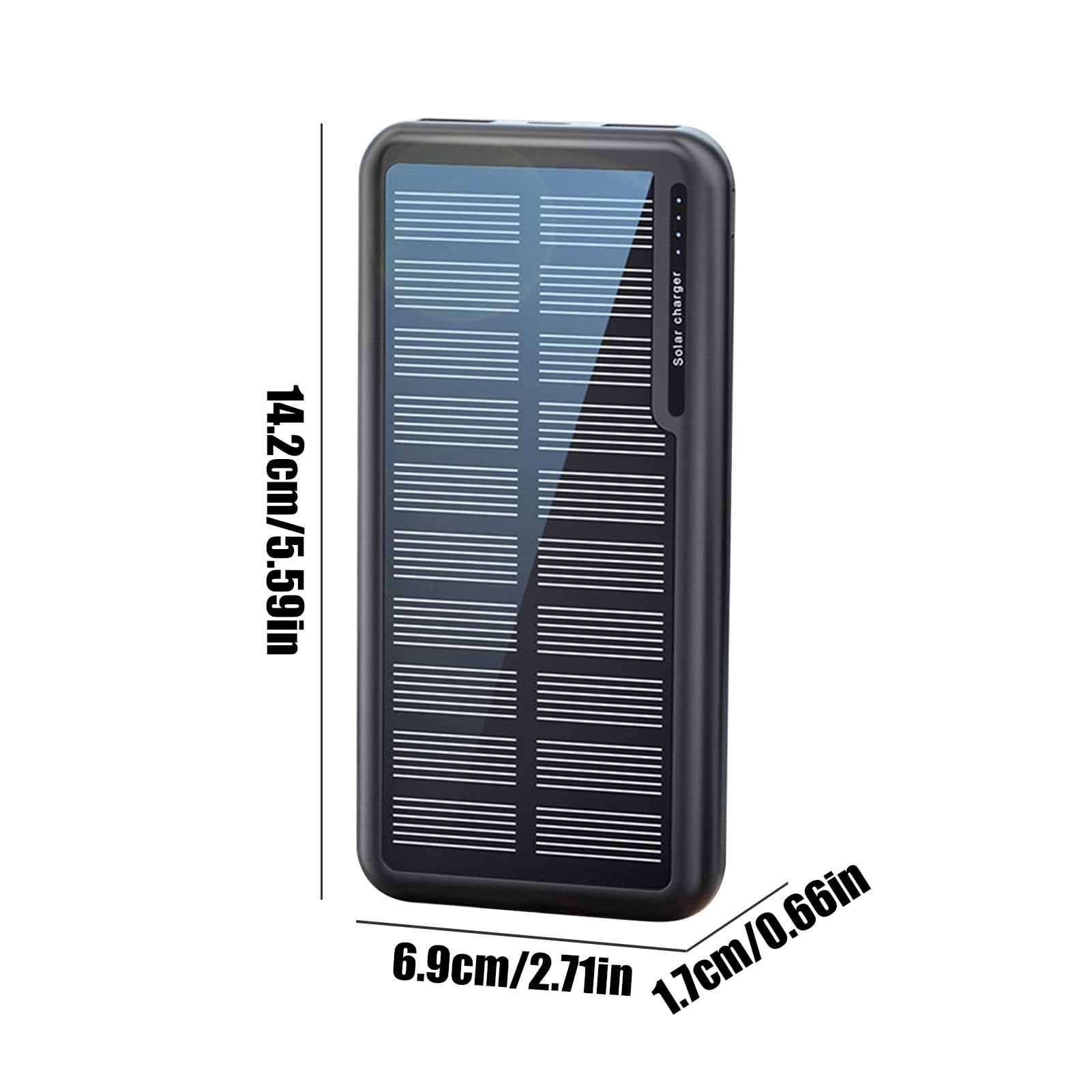 Power Bank Solaire Batterie Externe 10000mAh