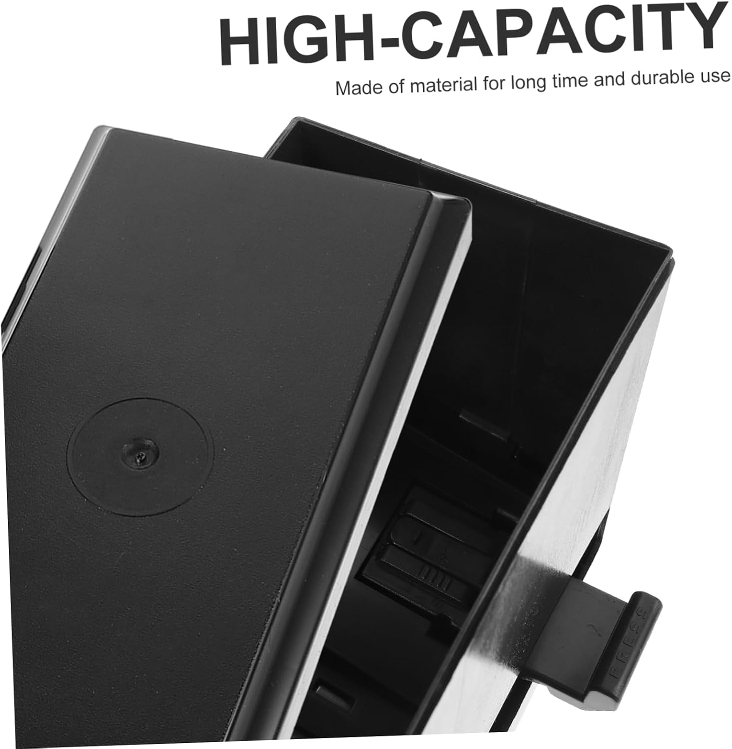 Push-Type Automatic Straw Box Plastic Straw Holder for Cafe Restaurant