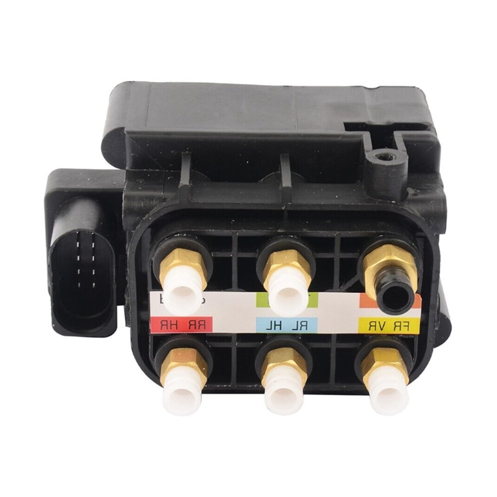 OEM 2513200058 2123200358 Air Suspension Compressor Pump Supply Solenoid Valve Block Compatible for Bezn W164 W251 W166 W221 W212 W222