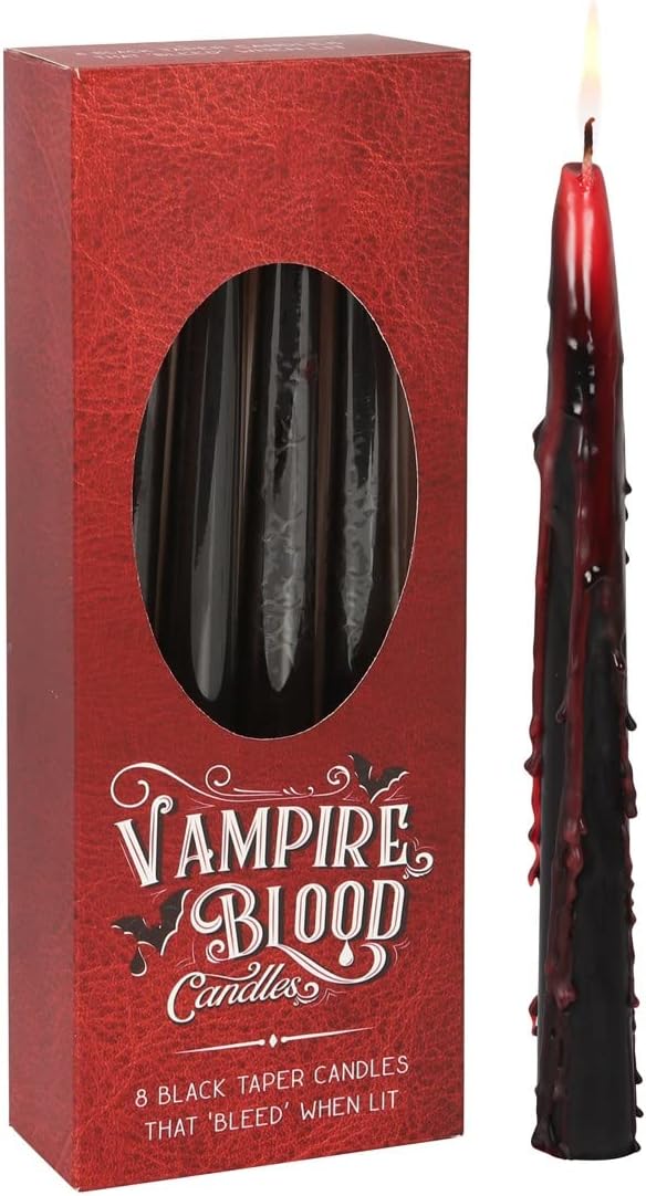 Victorian Vampire Tears Candles (Pack of 8)