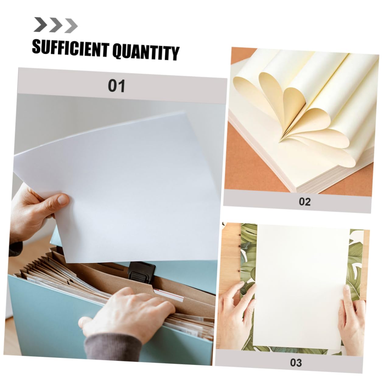 IMIKEYA 100 Blatt Aquarellpapier A4 Dickes Zeichenpapier aus Papier für Malen mit Mehreren Techniken Weiß