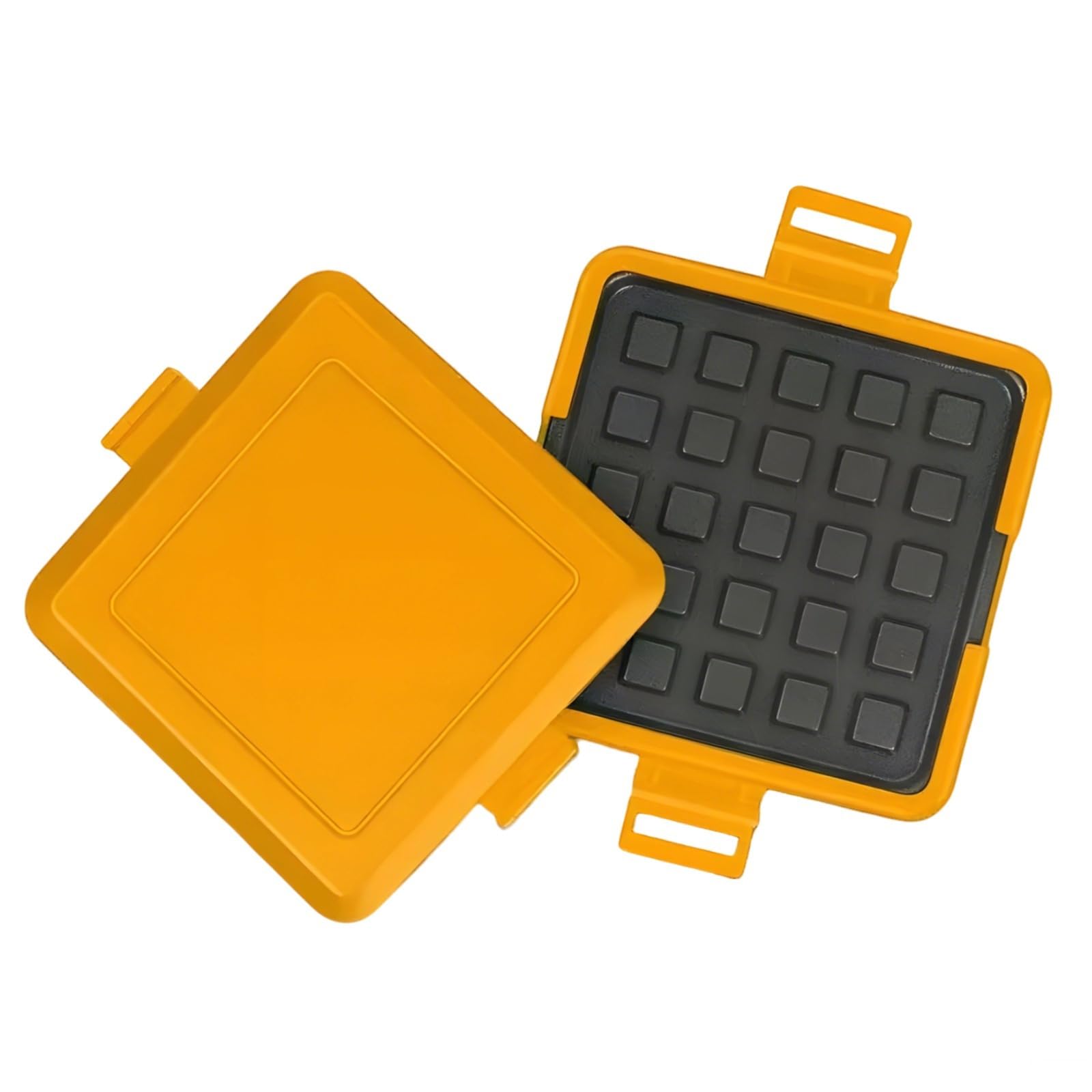 Small Microwave Waffle & Sandwich Maker, Non-Stick Toaster with Quick Heat, Dishwasher-Safe Compact Breakfast Maker